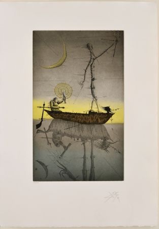 Офорт И Аквитанта Ponç - La barque, XV