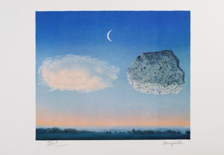 Литография Magritte - La Bataille de Argonne