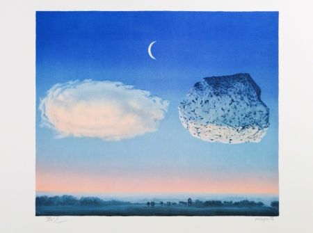 Литография Magritte - La Bataille de l'Argonne