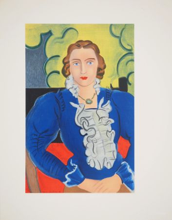 Литография Matisse - La blouse bleue