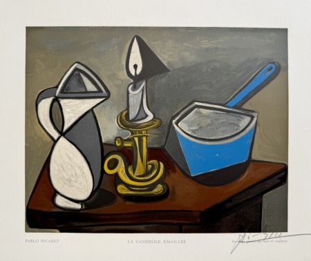 Гравюра На Дереве Picasso - La Casserole Émaillée
