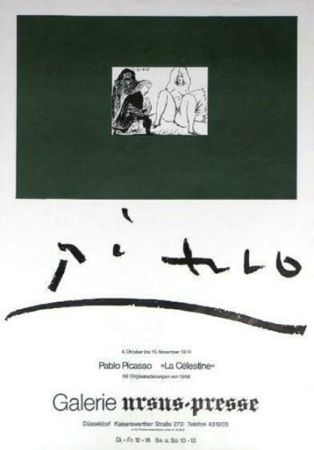 Афиша Picasso - '' La Celestine ''  Galerie Ursus Presse