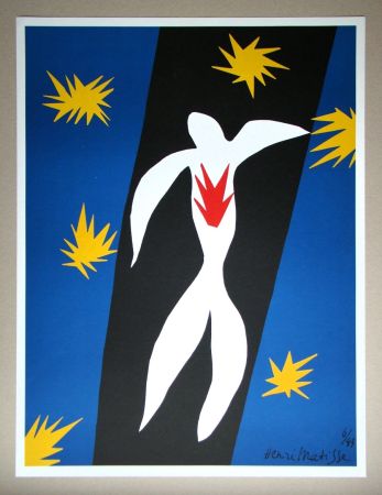 Литография Matisse (After) - La Chute d'Icare, 1945