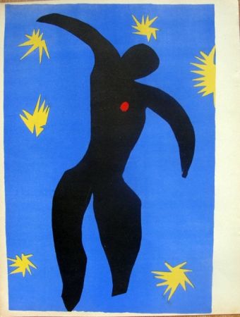 Литография Matisse - La Chute D'Icare de la Serie Jazz