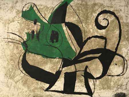 Гравюра Miró - La Commedia dell’ Arte I (D. 1106)