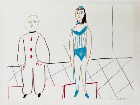 Литография Picasso - La Comédie Humaine