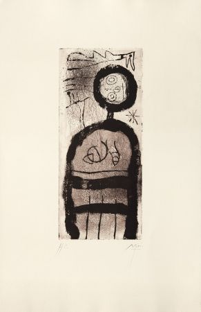 Гравюра Miró - La créole