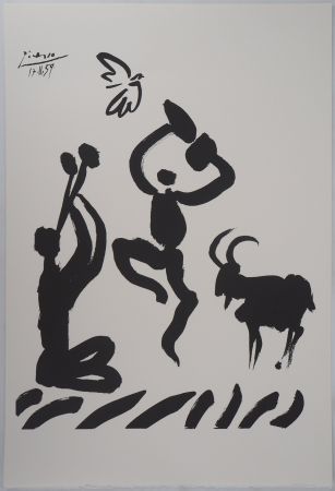 Литография Picasso - La danse des faunes