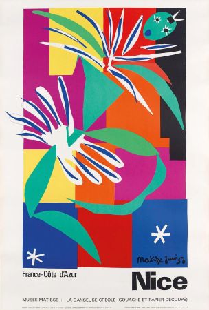 Литография Matisse - La Danseuse Créole