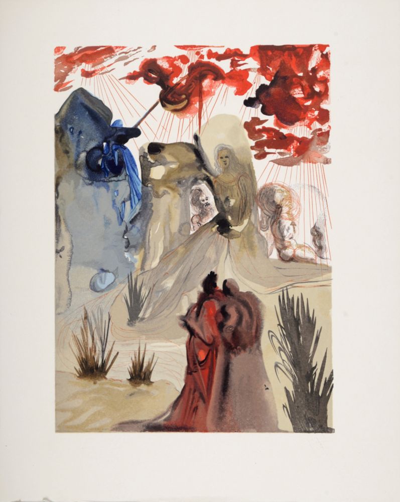 Гравюра На Дереве Dali - La Divine forêt, 1963