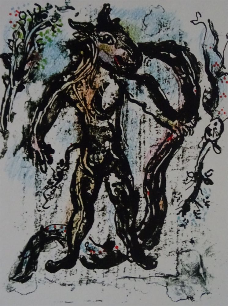 Литография Chagall - La Feerie et le Royaume, planche 2