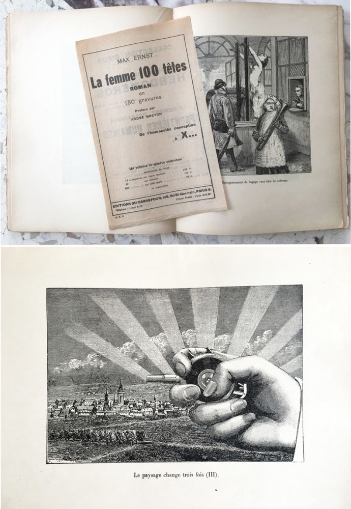 Иллюстрированная Книга Ernst - LA FEMME 100 TÊTES. Paris, 1929