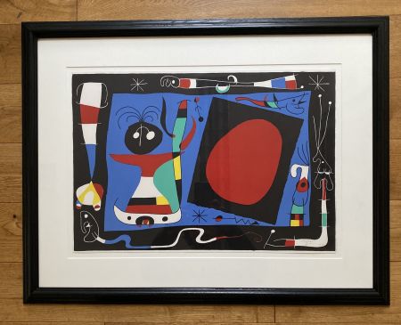 Литография Miró - La Femme Au Miroir