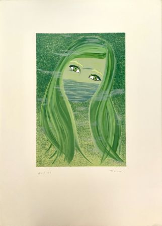 Литография Tréanna - La Femme en Vert