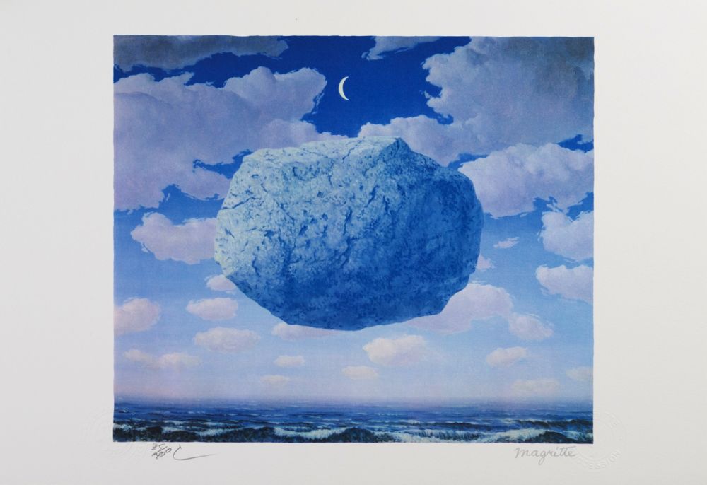 Литография Magritte - La Fleche de Zenon