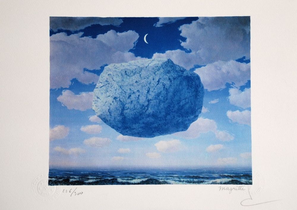 Литография Magritte - La Flèche de Zénon