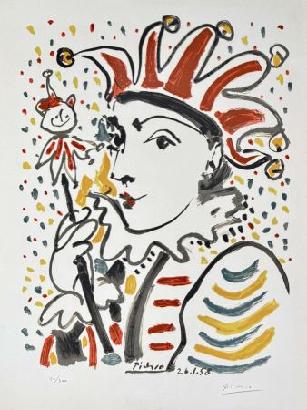 Литография Picasso - La Folie 