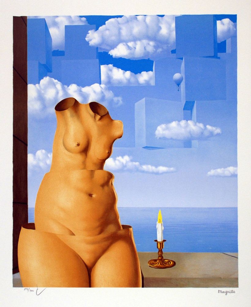 Литография Magritte - La Folie des Grandeurs II