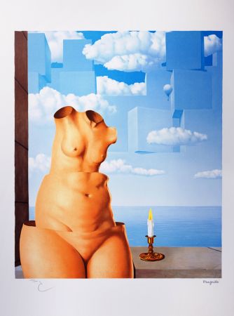 Литография Magritte - La Folie des Grandeurs II (Megalomania)