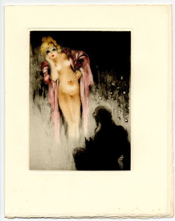 Иллюстрированная Книга Icart - La Fontaine. LES AMOURS DE PSYCHÉ ET DE CUPIDON. 24 gravures originales en couleurs (1949)
