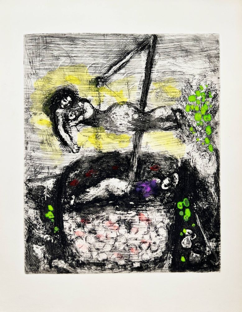 Офорт Chagall - La Fortune et le Jeune Enfant