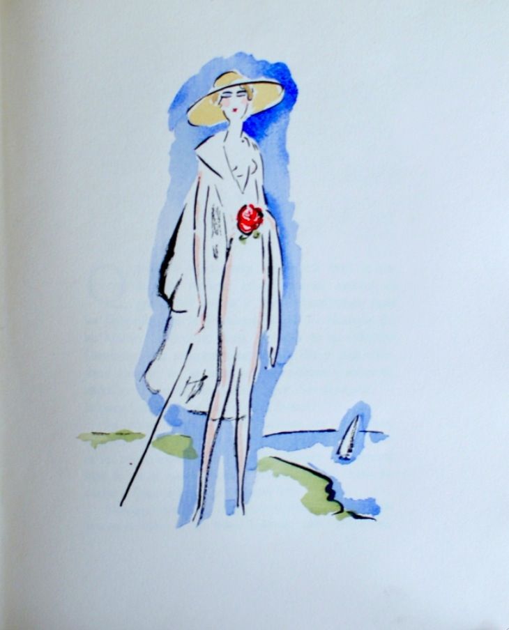 Трафарет Van Dongen - La Garconne, Woman with cane
