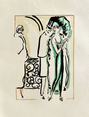 Литография Van Dongen - La Garçonne