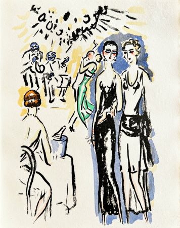 Литография Van Dongen - La Garçonne