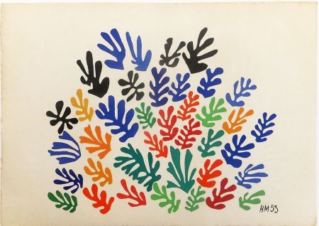 Литография Matisse - LA GERBE. Lithographie sur vélin d'Arches (1953)