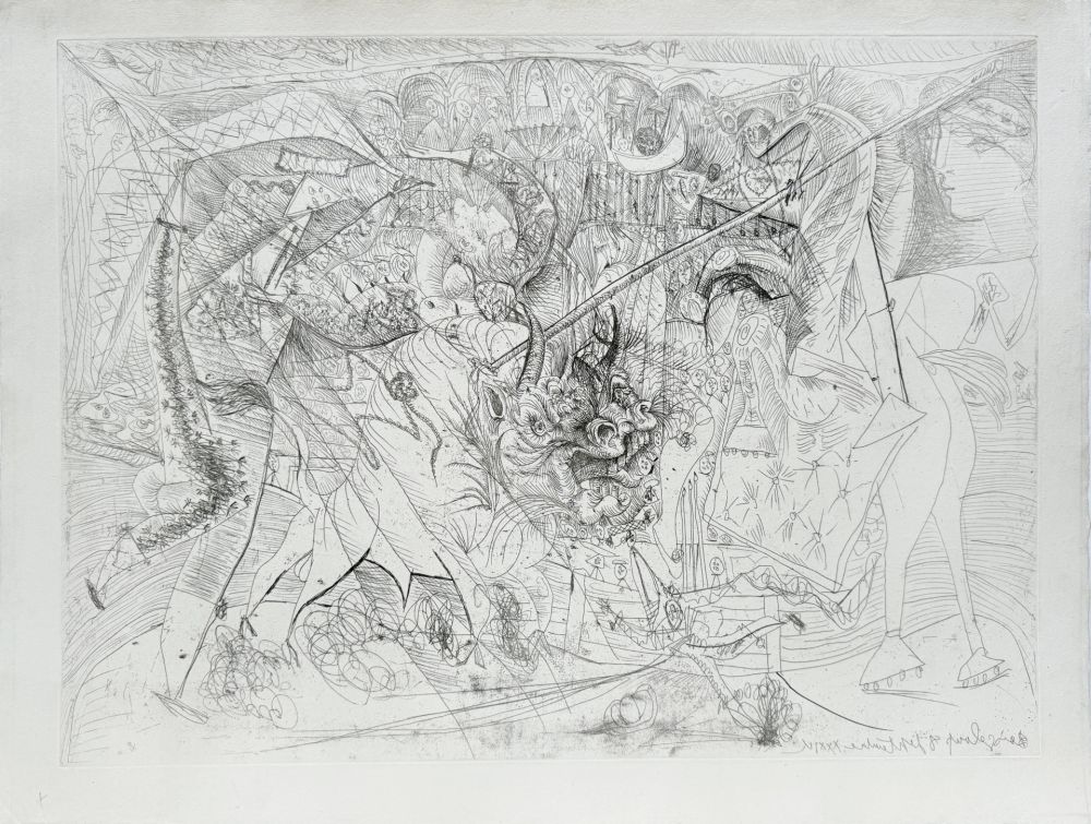Офорт Picasso - La Grande Corrida