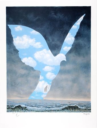 Литография Magritte - La Grande Famille