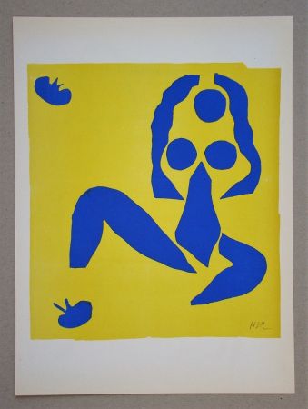 Литография Matisse (After) - La grenouille - 1953