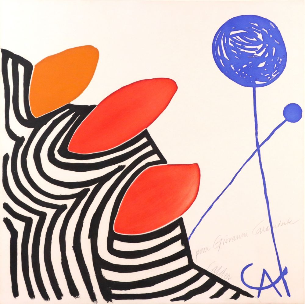 Акватинта Calder - La Griffe
