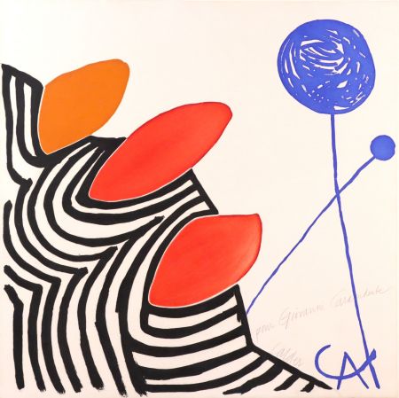 Акватинта Calder - La Griffe