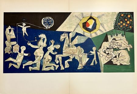 Литография Picasso - La Guerre et la Paix
