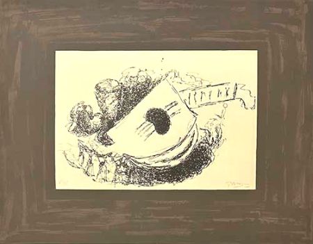 Литография Braque - La guitare