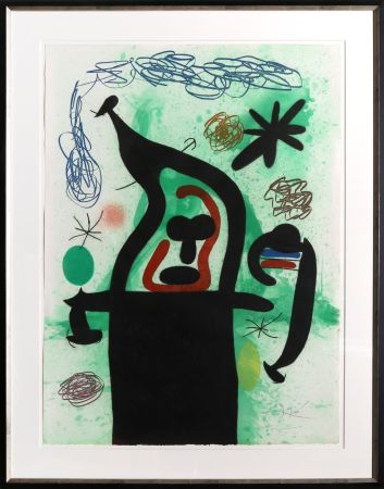 Акватинта Miró - La Harpie