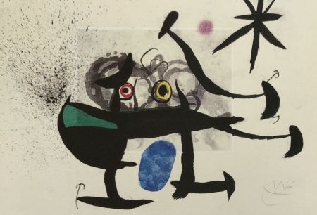 Офорт И Аквитанта Miró - La Invención de la mirada