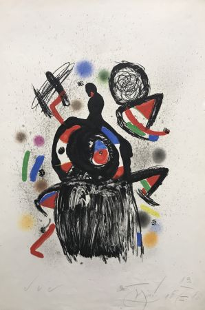 Литография Miró - La Jeteuse de Sorts