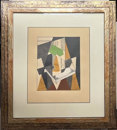 Литография Gris  - LA LAMPE. Lithographie en couleur (1925-1955)