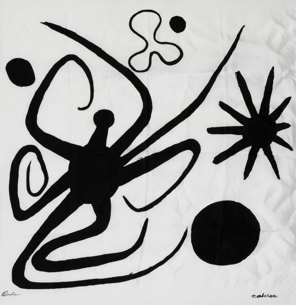 Сериграфия Calder - La Mer 