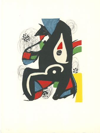 Литография Miró - La mélodie acide - 10