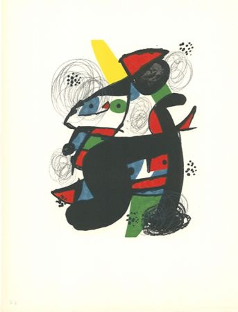 Литография Miró - La mélodie acide - 11