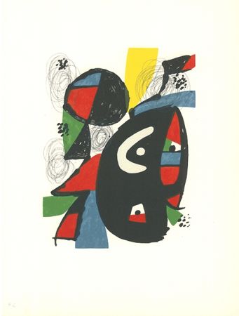 Литография Miró - La mélodie acide - 12