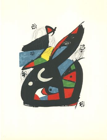 Литография Miró - La mélodie acide - 13