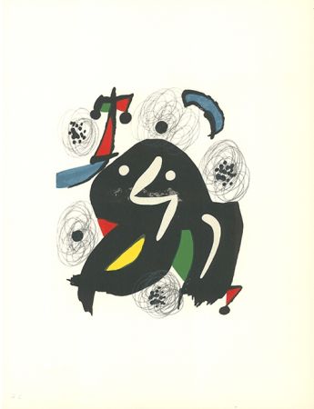 Литография Miró - La mélodie acide - 4