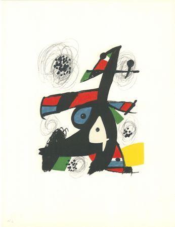 Литография Miró - La mélodie acide - 5