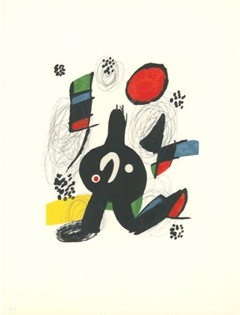 Литография Miró - La mélodie acide - 7