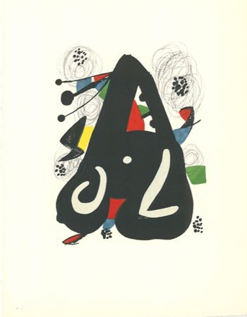 Литография Miró - La mélodie acide - 9