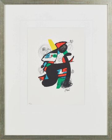 Литография Miró - La Mélodie Acide, Planche XI